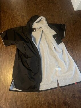 DryRobe long black/grey